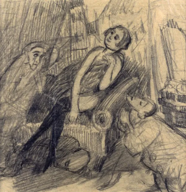 Bruno Schulz, Bez tytułu, ok. 1930