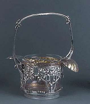 Autor nierozpoznany, Cukiernica z łyżeczką, ok. 1905