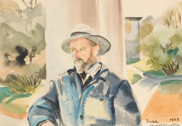 Jacek Malczewski, AUTOPORTRET, 1925