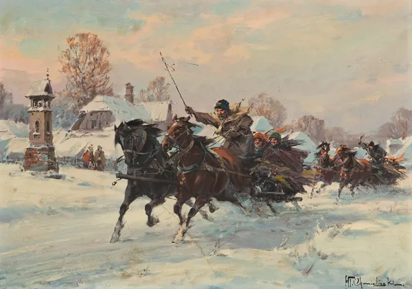 Władysław Chmieliński (Stachowicz), ROZPĘDZONY ZAPRZĘG