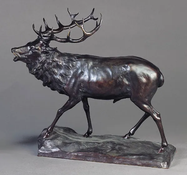 Karl Sterrer, Jeleń, ok. 1880