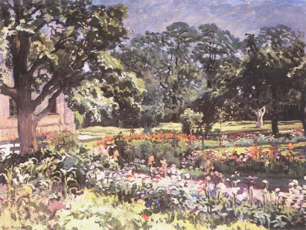 Józef Mehoffer, Ogród kwiatowy