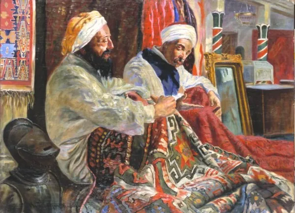 Feliks Michał Wygrzywalski, Na arabskim suku ok. 1920-1925