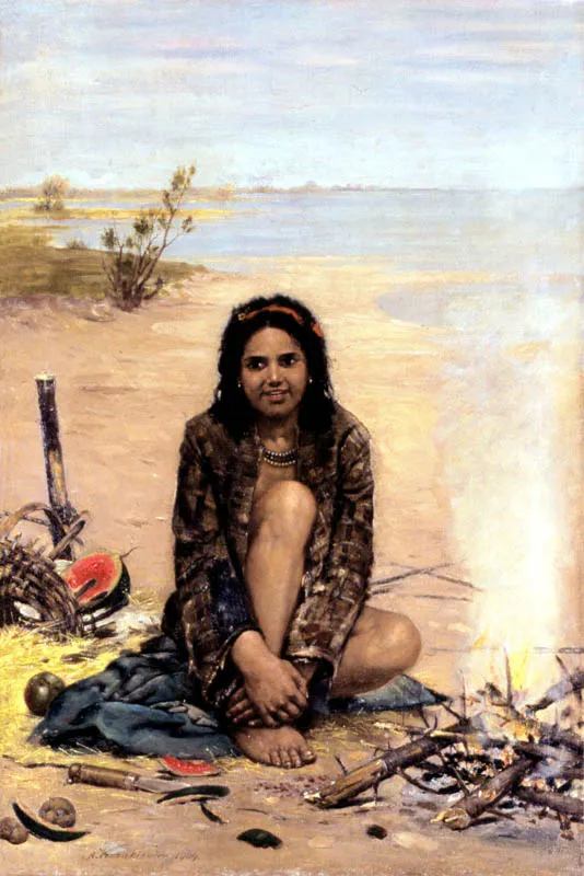 Antoni Kozakiewicz, Cyganka, 1909