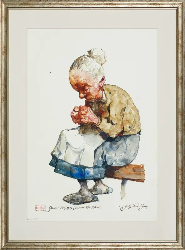 Jerzy Duda Gracz, STAROŚĆ, 1977