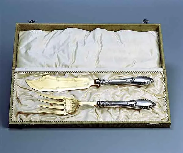 Autor nierozpoznany, Sztućce do ryb