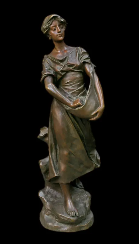 Edouard Drouot, SIEJĄCA (LA SEMEUSE), ok. 1902