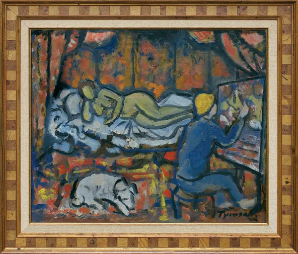 Tymon Niesiołowski, W PRACOWNI, lata 50. XX w.