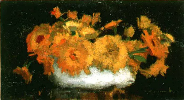 Alfons Karpiński, Wazon cynii