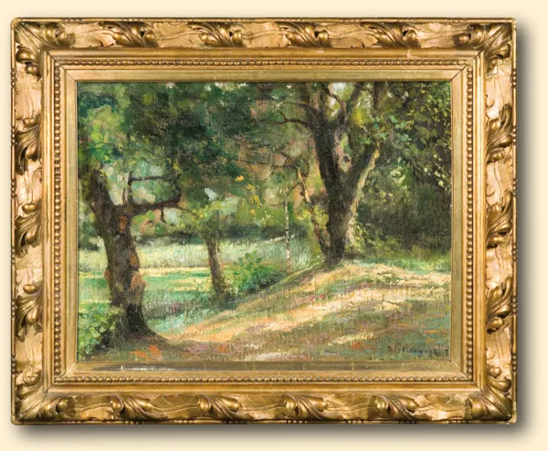 Adam Pełczyński, W PARKU, 1909