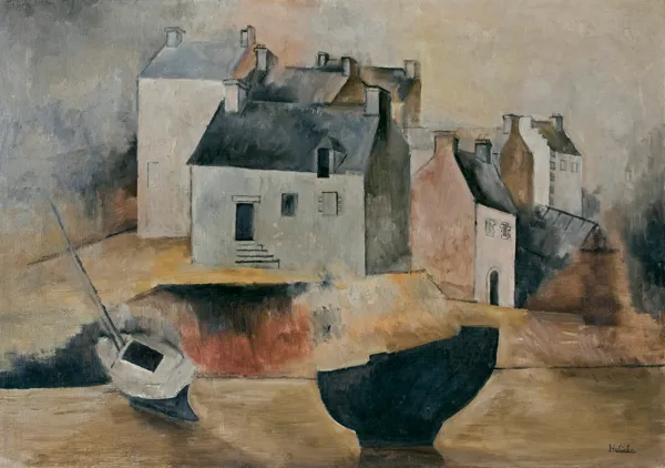 Alicja Halicka, DOMY NA BRZEGU MORZA, przed 1931