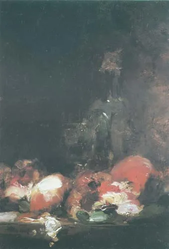 Edouard Manet, Martwa natura z owocami i butelką