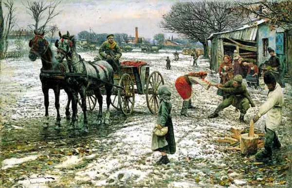 Stanisław Wolski, Przed karczmą podolską