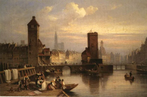 Edmund Dittmann, Nad kanałem w mieście