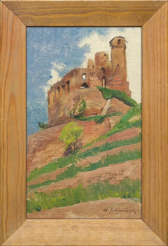 Michał Gorstkin Wywiórski, RUINY ZAMKU, 1904-1914