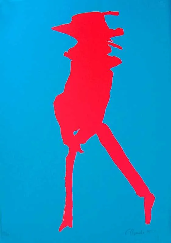 Teresa Pągowska, Czerwona sylwetka, 1995