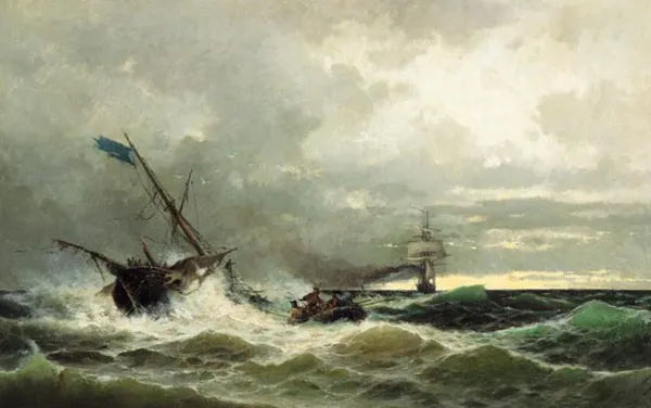 Paul von Tiesenhausen, Sztorm