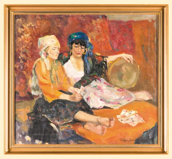 Kasper Pochwalski, CYGANKI WRÓŻĄCE Z KART, 1938