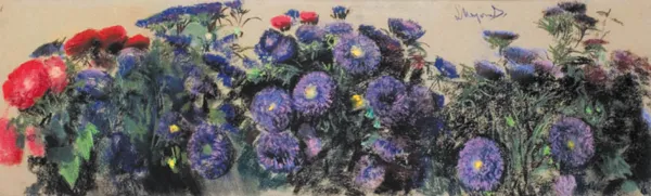 Leon Wyczółkowski, FRYZ Z ASTRAMI CHIŃSKIMI, ok. 1904