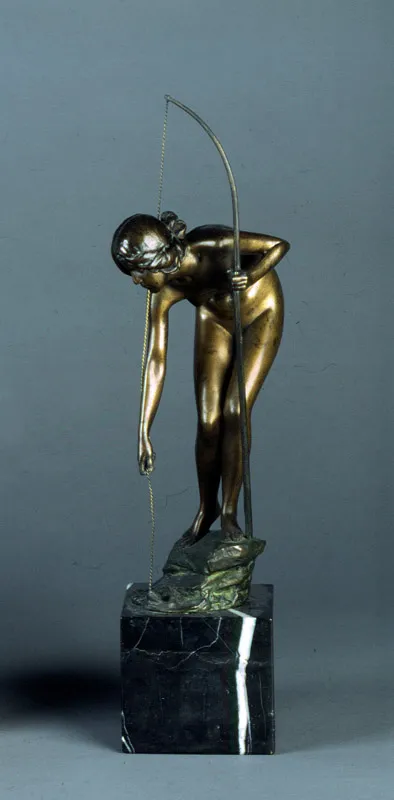 Victor Heinrich Seifert, Łowiąca ryby, ok. 1900