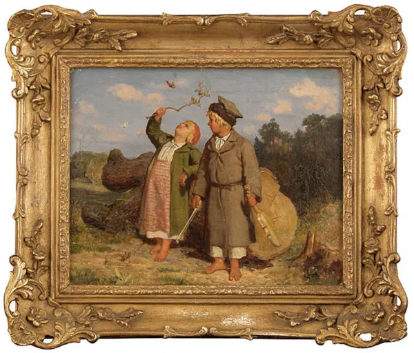 Wojciech Gerson, DZIECI WIEJSKIE, 1858