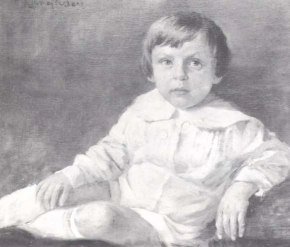 Maurycy Trębacz, Chłopiec