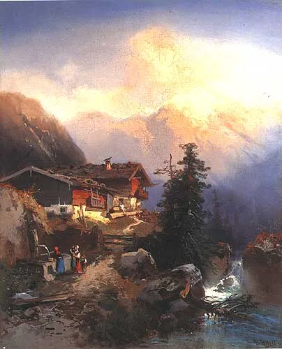 Heinrich Hiller, Rwący potok