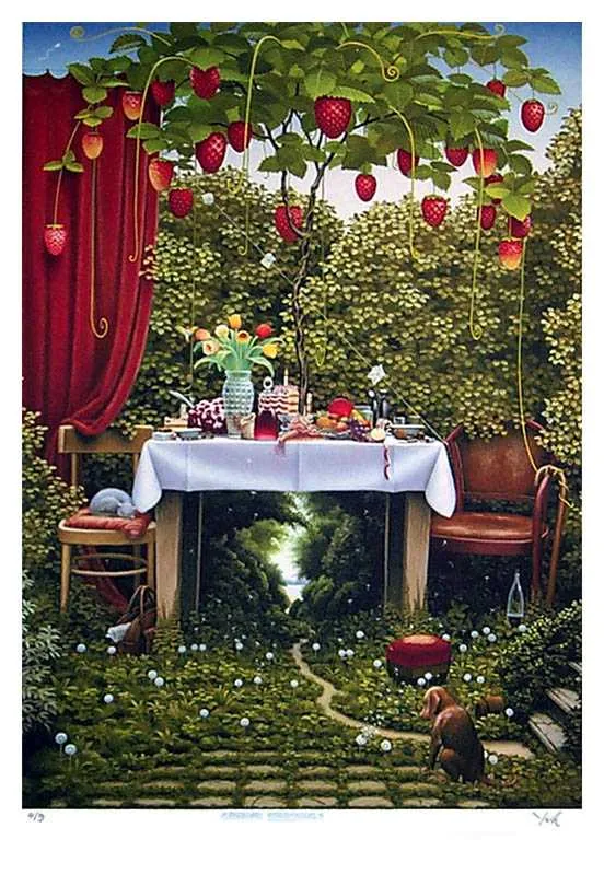 Jacek Yerka, Drzewko poziomowe, lata 90