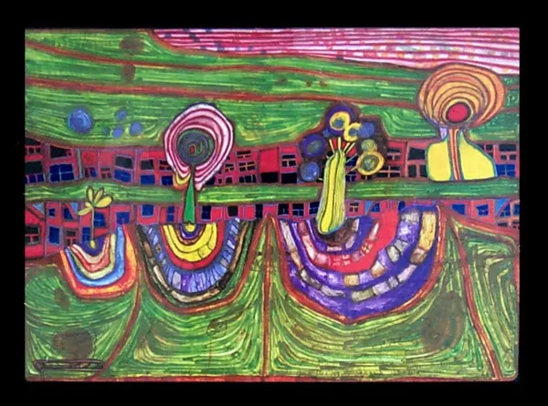 Friedensreich Hundertwasser, Wenecja, 1971