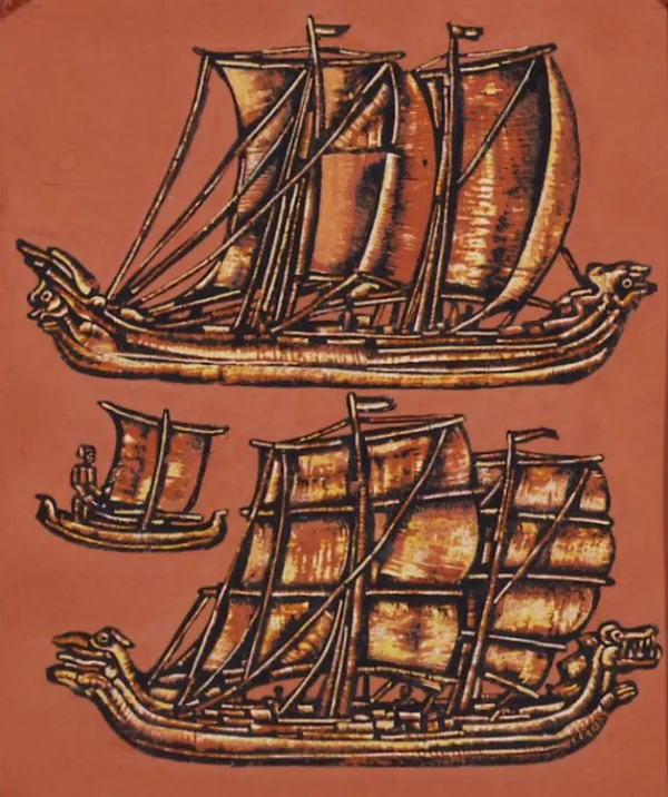 Roman Opałka, Ilustracja do książki "Skamieniały statek"