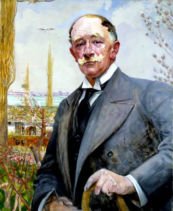Jacek Malczewski, Portret Ignacego Bobrowskiego, ok. 1910-14