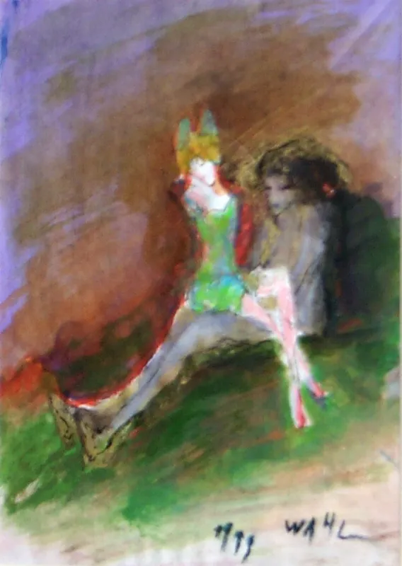 Alicja Wahl, Dwie kobiety