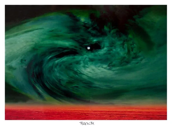 Zdzisław Beksiński, Pejzaż