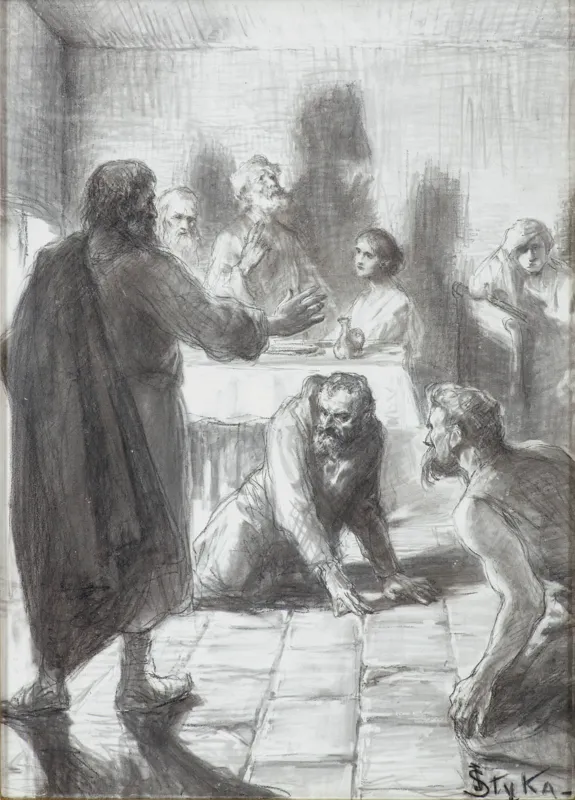 Jan Styka, ZDEMASKOWANIE CHILONA