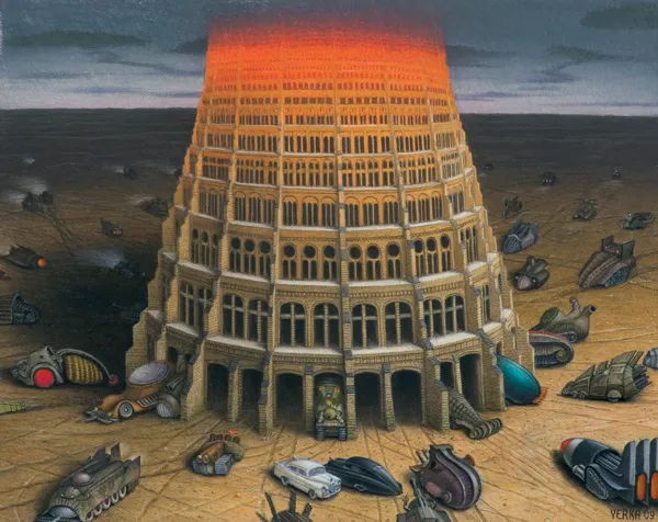 Jacek Yerka, Nocna zmiana, 2009