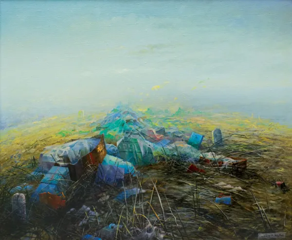 Jerzy Tadeusz Mróz, NIEOKREŚLONE MIEJSCE, 1988