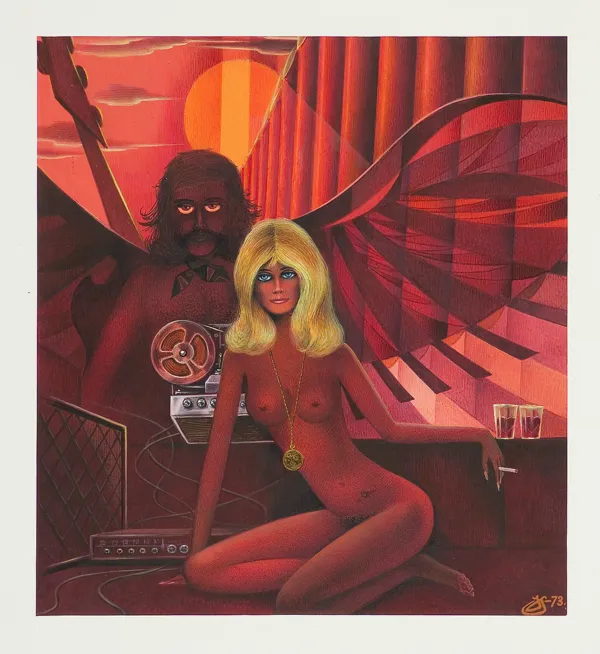 Jerzy Szelągowski, PARA Z MAGNETOFONEM SZPULOWYM, 1973