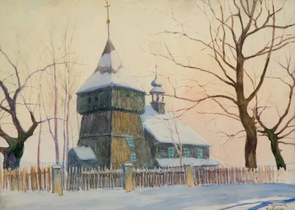 Jan Rubczak, DREWNIANY KOŚCIÓŁ ŚW. ANNY W RADZIEJOWIE