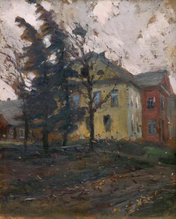 Ferdynand Ruszczyc, STARE GNIAZDO, 1898