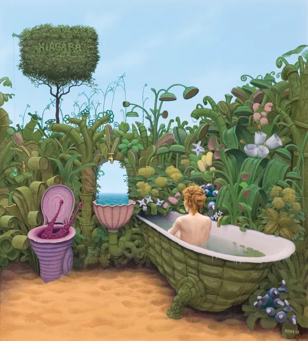 Jacek Yerka, NIAGARA, 1988