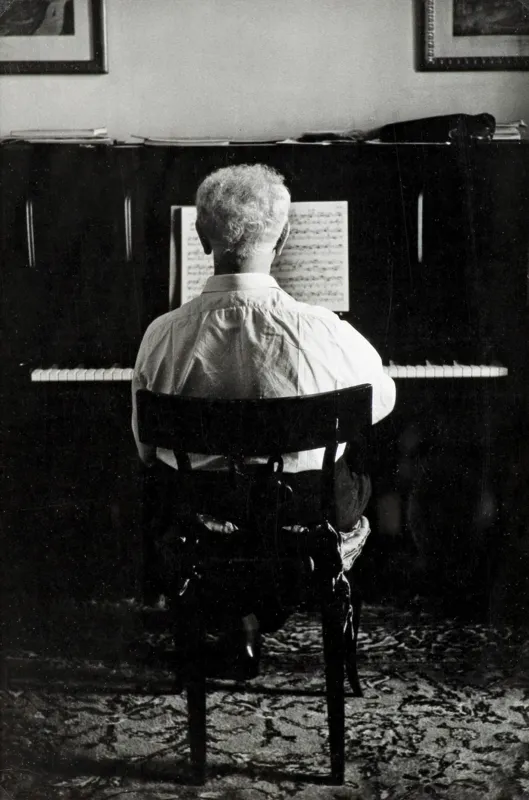 Eva Rubinstein, ARTUR RUBINSTEIN, HOTEL EXCELSIOR, RZYM, 1969