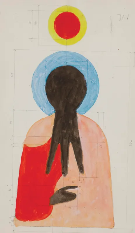 Jerzy Nowosielski, ŚW. JAN, ok. 1982