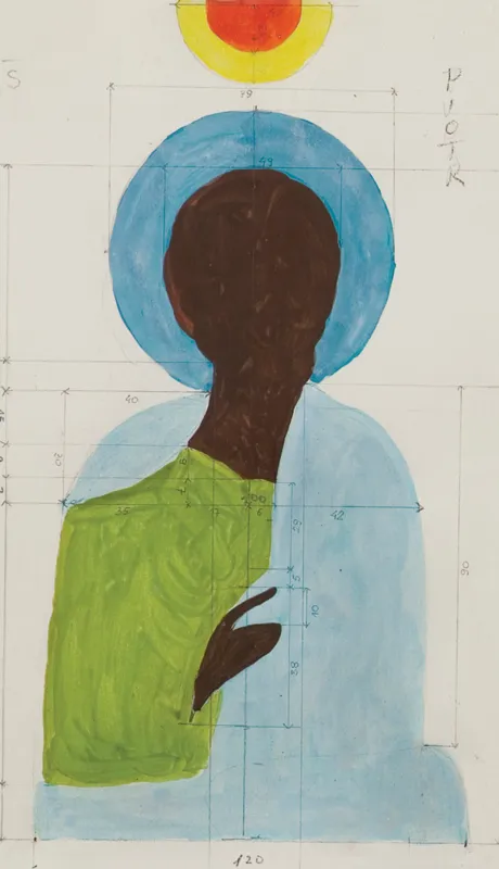 Jerzy Nowosielski, ŚW. PIOTR, ok. 1982