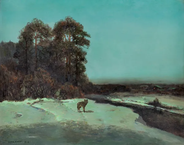 Wiktor Korecki, SAMOTNY WILK, 1950