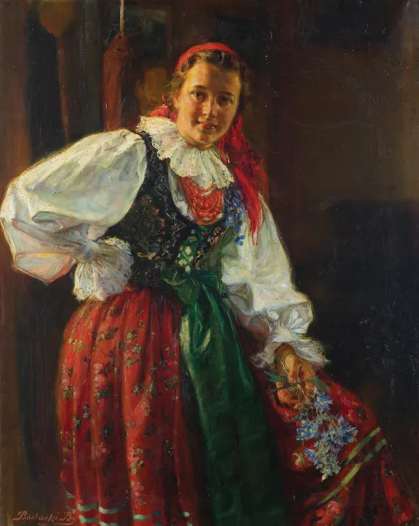 Bolesław Barbacki, PORTRET HELENY BARBACKIEJ. 1937
