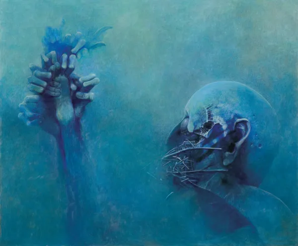 Zdzisław Beksiński, BZ, lata 1985-1990