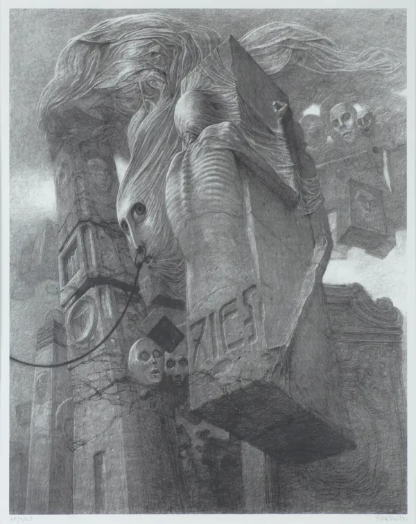 Zdzisław Beksiński, BEZ TYTUŁU, 1973/2003