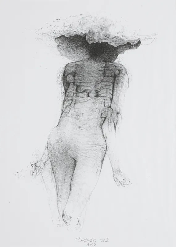 Zdzisław Beksiński, BEZ TYTUŁU, 2002