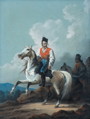 Aleksander Orłowski, JEŹDŹCY KOZACCY, 1809