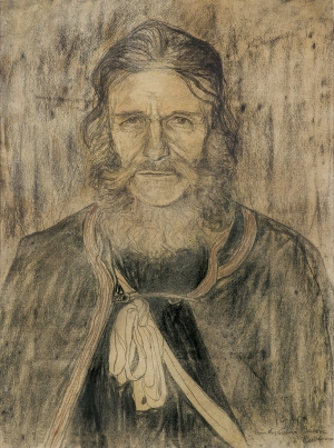 Jan  Rembowski,  PORTRET GÓRALA. GAZDA, 1905